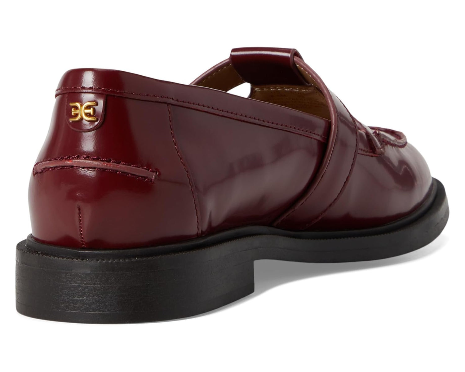 Sam Edelman Women's Elaina T-Strap Buckle Loafers NW/OB