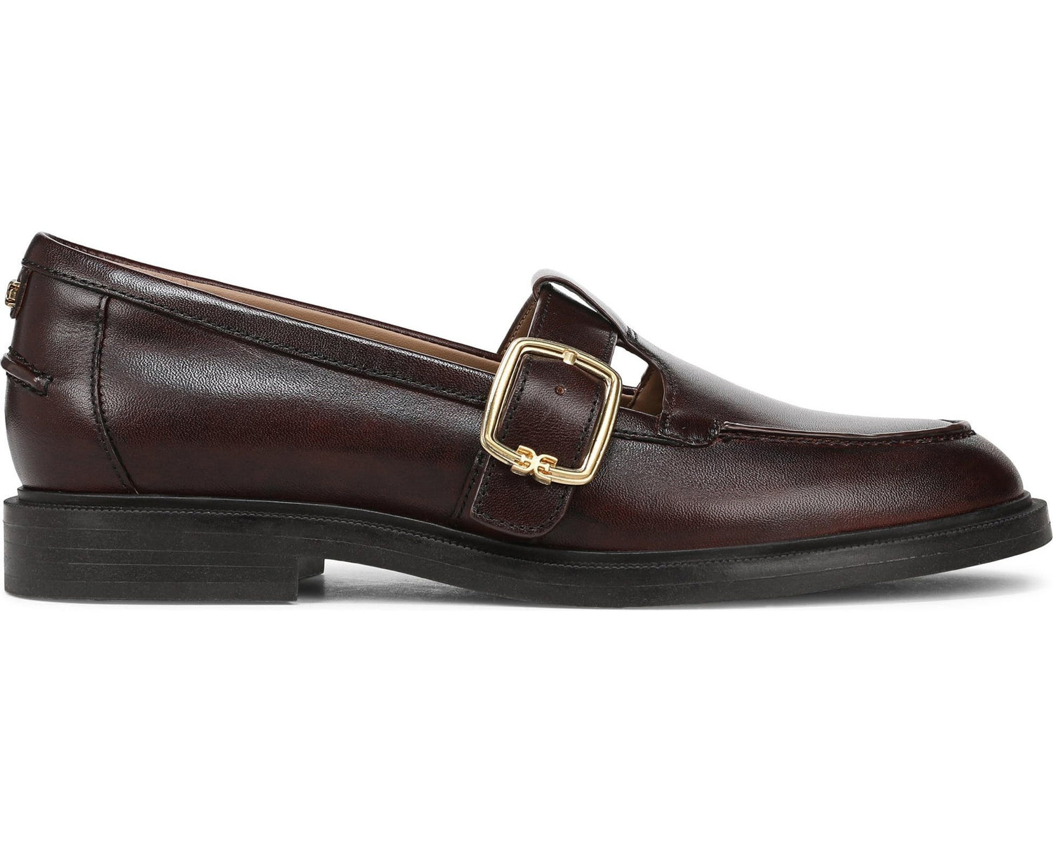 Sam Edelman Women's Elaina T-Strap Buckle Loafers NW/OB