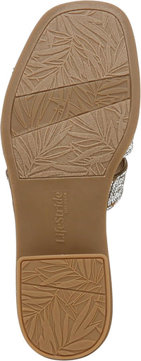 LifeStride Royalty Bling Women's Slide Sandal NW/OB