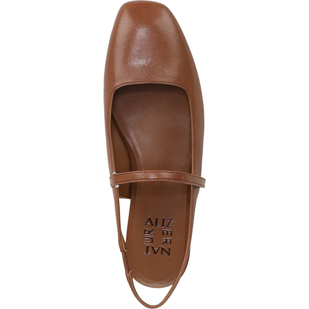 Naturalizer Women's Connie Mary Jane Slingback Ballet Flat NW/OB