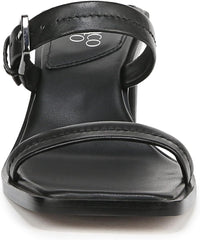 Franco Sarto Women's Frenza Open Square Toe Slide Dress Sandal NW/OB