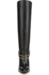 Veronica Beard Tarian Women's Tall Chain Boots NW/OB