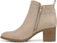 LifeStride Women's Maggie Block Heel Ankle Boot NW/OB