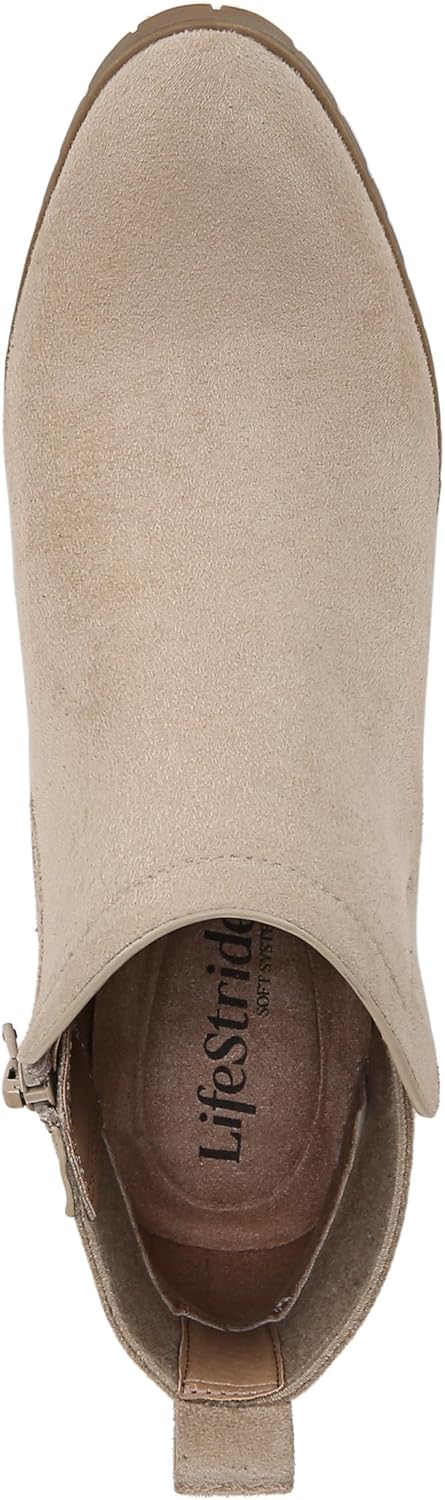 LifeStride Women's Maggie Block Heel Ankle Boot NW/OB