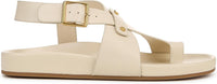 Franco Sarto Women's Blair Toe Loop Buckle Flat Sandals NW/OB
