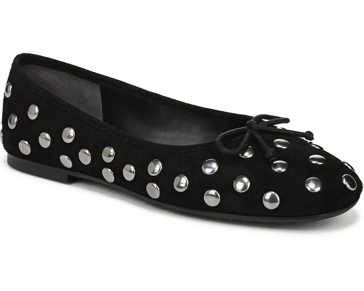 Black Suede Stud