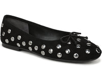 Black Suede Stud