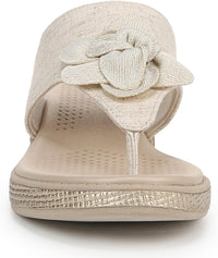 Bzees For Lifestride Women's Bloom Wedge Sandal NW/OB