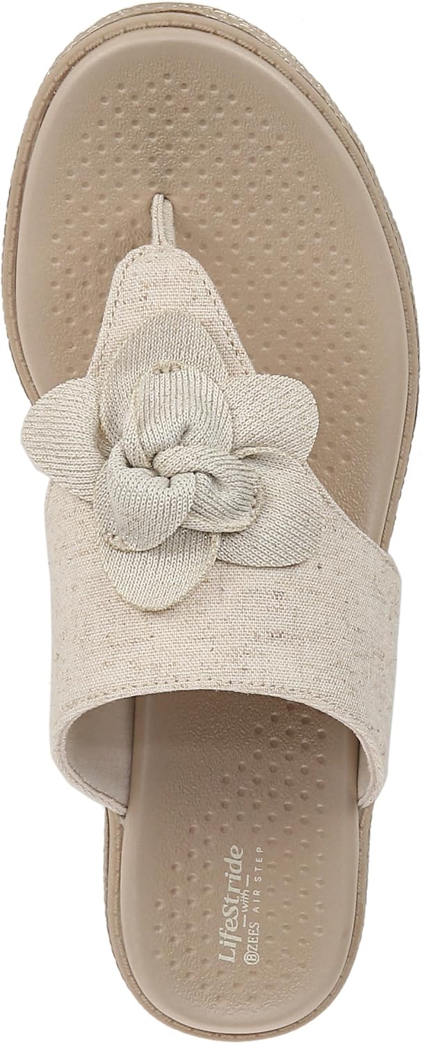 Bzees For Lifestride Women's Bloom Wedge Sandal NW/OB