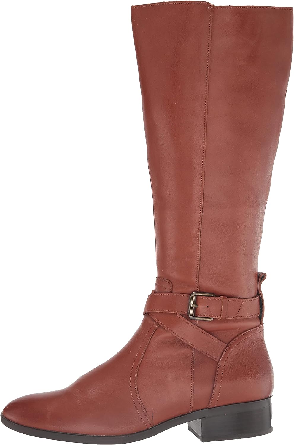 Cider Leather Wide Calf