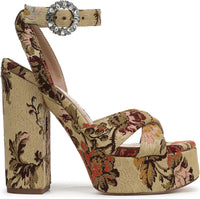 Sam Edelman's Women's Savannah Glow Platform Sandal NW/OB