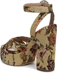 Sam Edelman's Women's Savannah Glow Platform Sandal NW/OB
