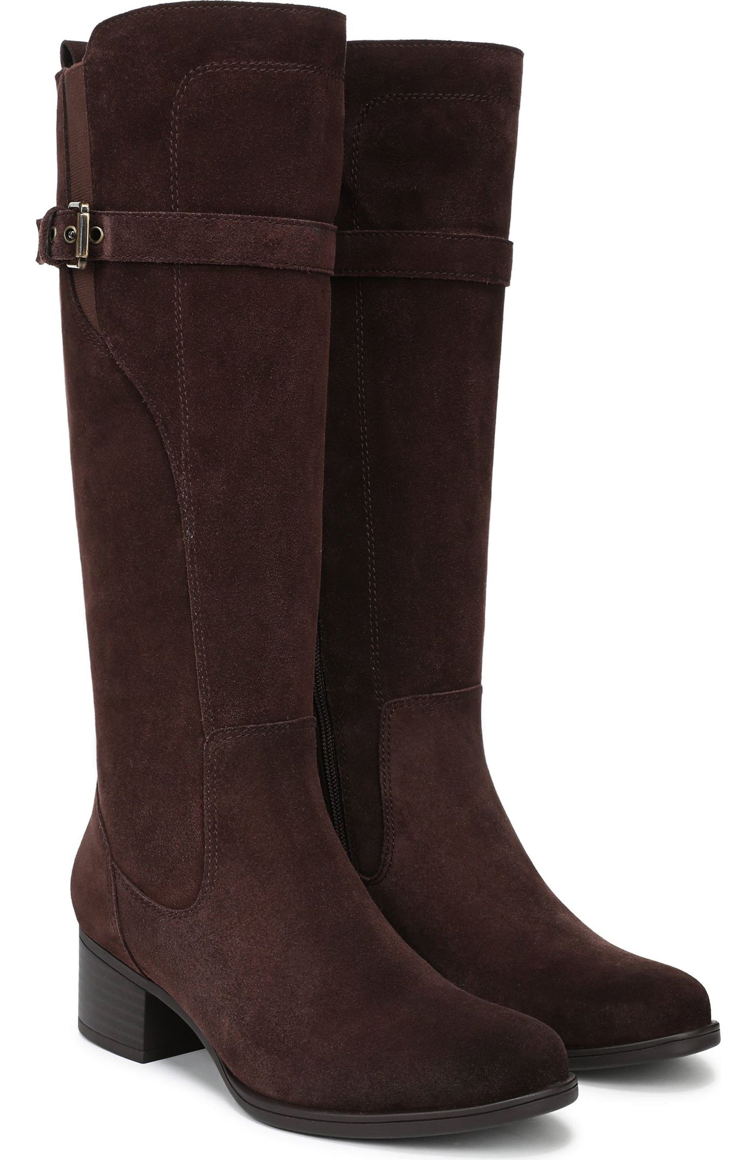 Chocolate Bar Brown Extra Wide Calf