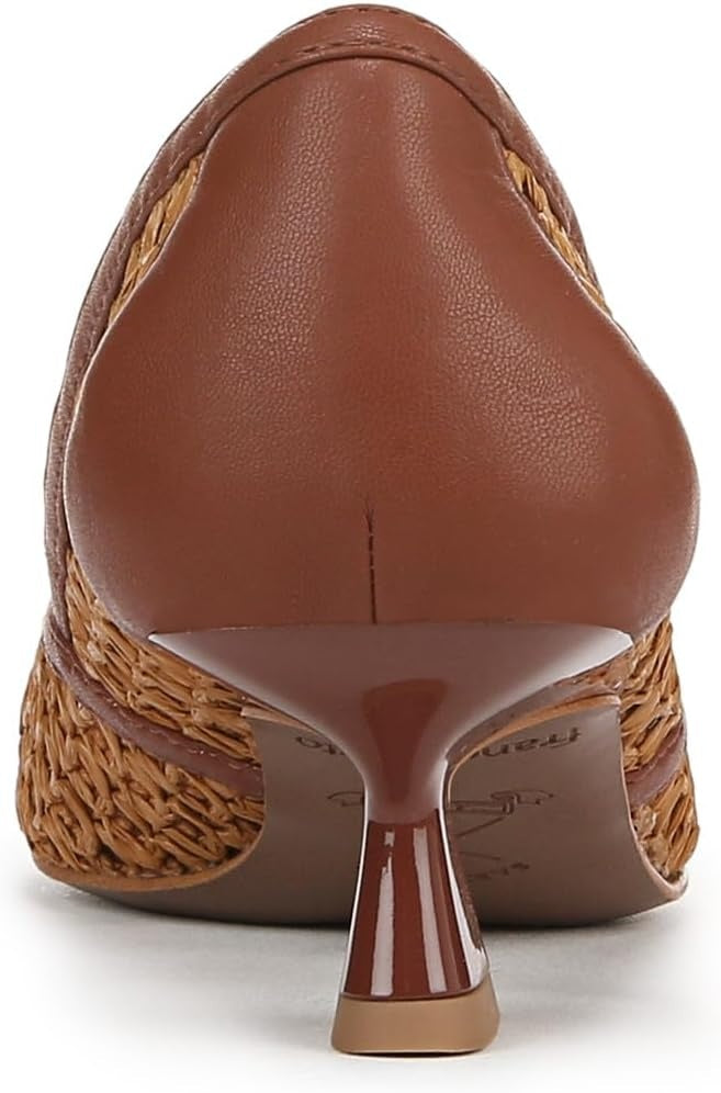 Franco Sarto Womens Darcy Pointed Toe Kitten Heel Pumps NW/OB