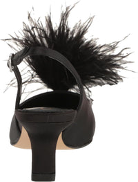 Sam Edelman Women's Bianka Feather Slingback Pumps NW/OB
