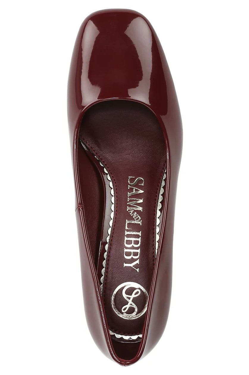 Sam & Libby Women's Gianella Block Heel Pump NW/OB