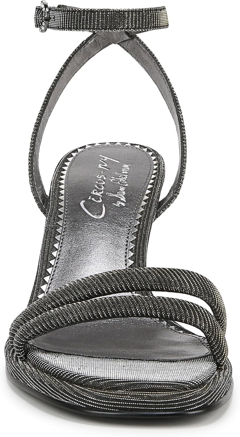 Sam Edelman Women's Holly Glitz Strappy Block Heel NW/OB