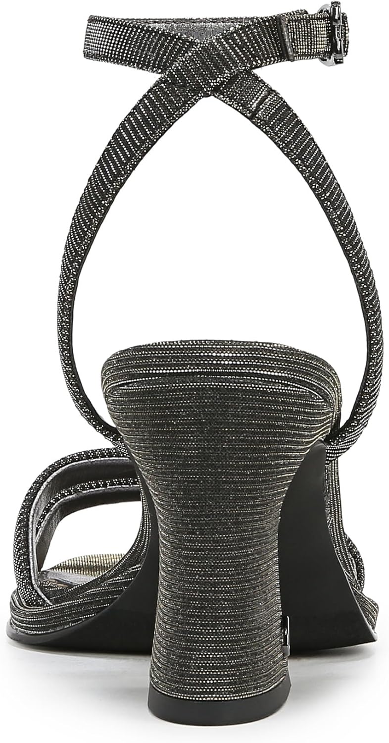 Sam Edelman Women's Holly Glitz Strappy Block Heel NW/OB