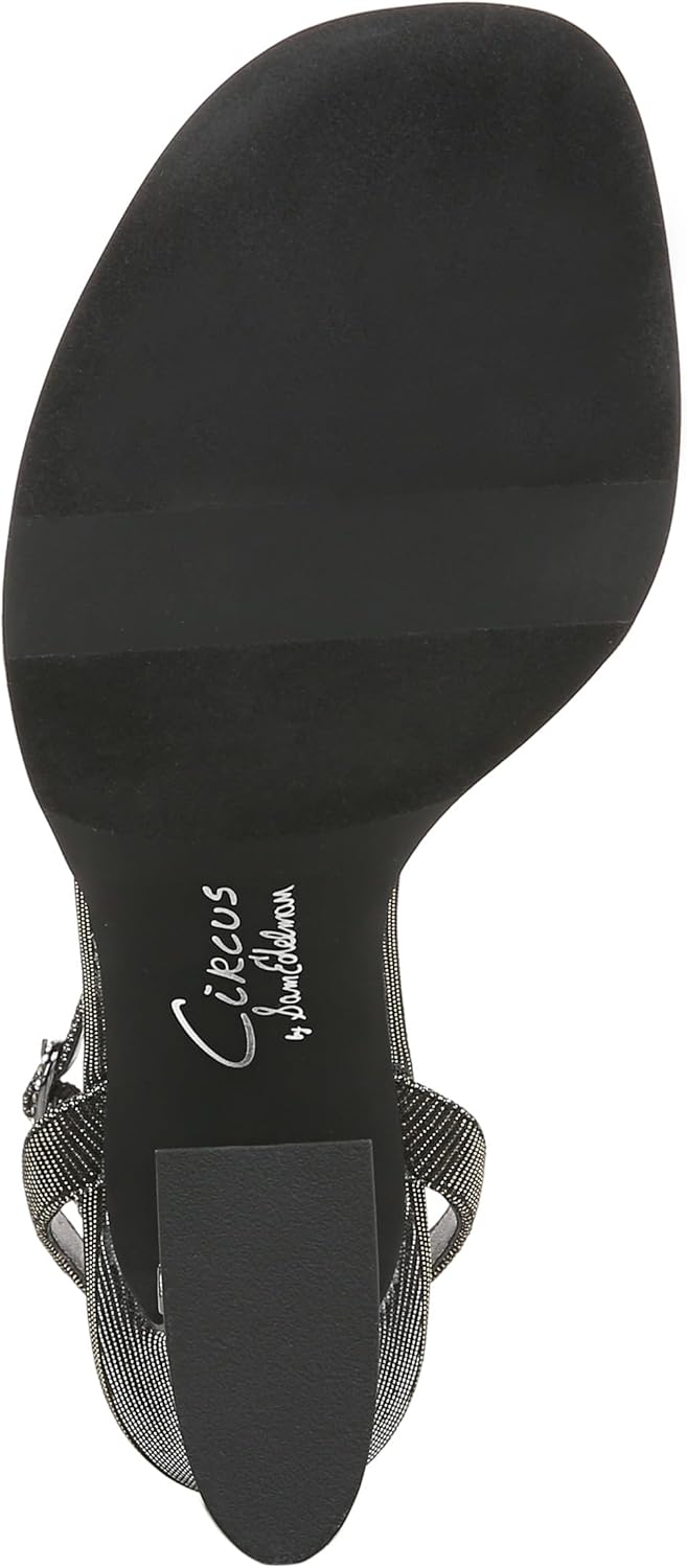 Sam Edelman Women's Holly Glitz Strappy Block Heel NW/OB