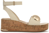 Franco Sarto Women's L-Taysha Platform Wedge Sandal Floor Sample