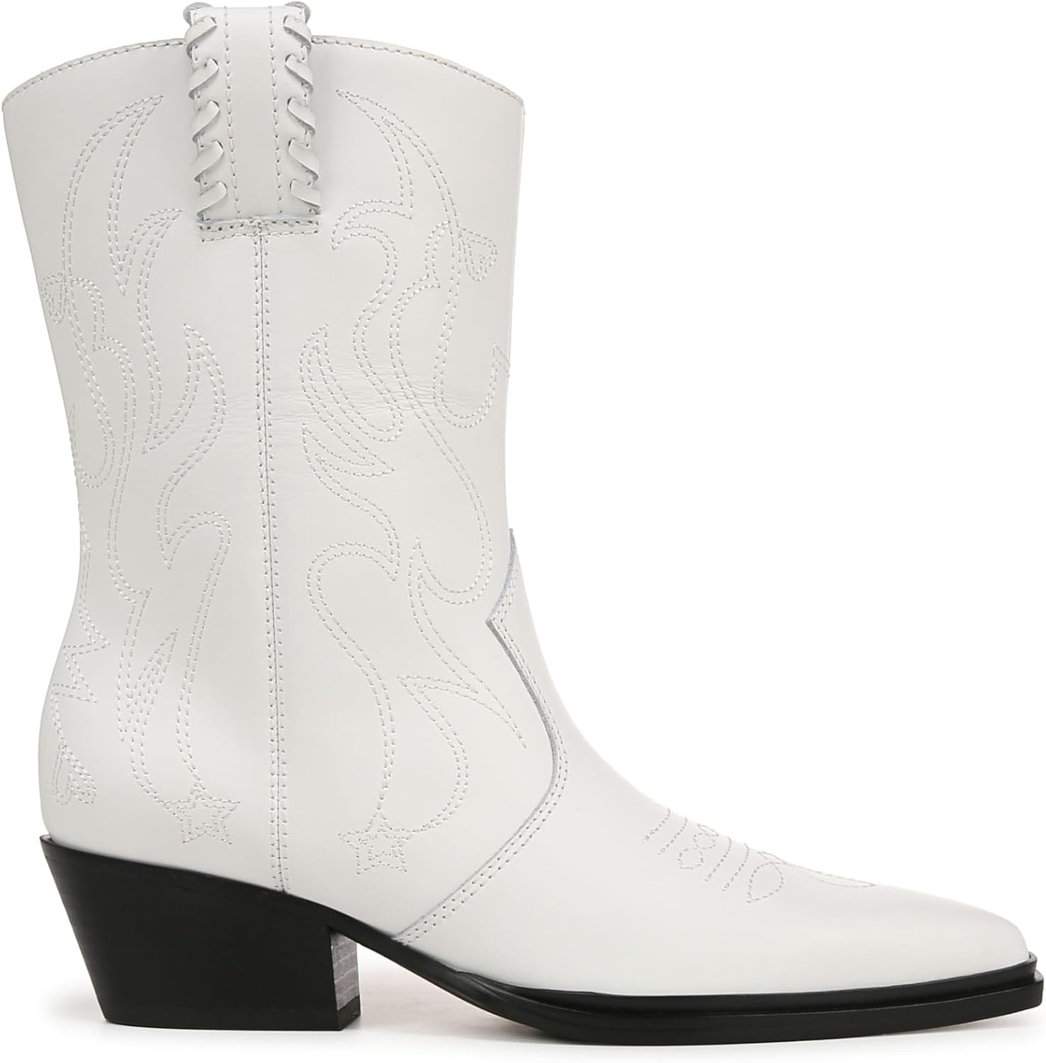 Franco Sarto Women's L-Bianca Mid Shaft Western Boot NW/OB