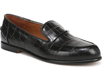 Black Croc Print