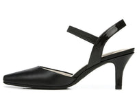 LifeStride Womens Kiley Pointed Toe Kitten Heels