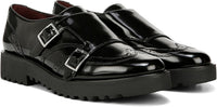 Franco Sarto Women's L-Chance Monkstrap Lug Sole Oxford NW/OB