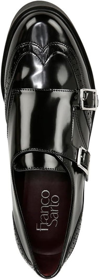Franco Sarto Women's L-Chance Monkstrap Lug Sole Oxford NW/OB