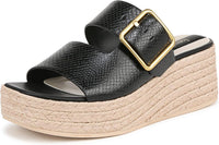 Black Snake Print Faux Leather