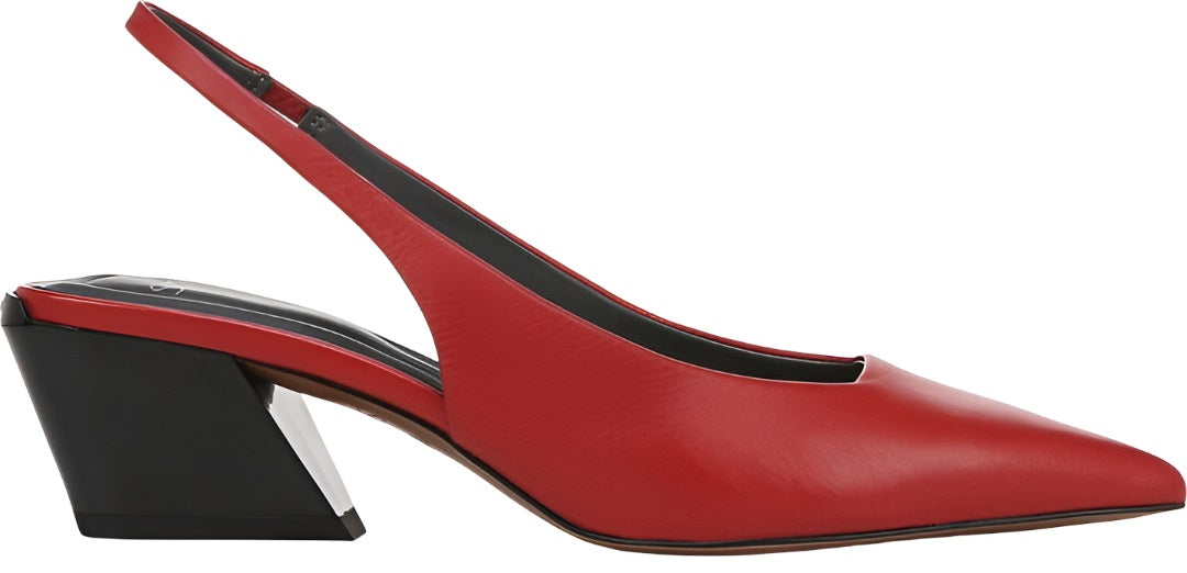 Franco Sarto Women's A-Gena Slingback Pointed Toe Pumps NW/OB