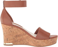 Franco Sarto Women's Clemens Cork Espadrille Wedge Sandal NW/OB