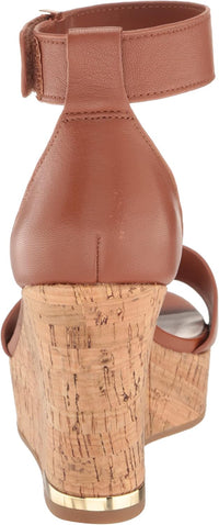 Franco Sarto Women's Clemens Cork Espadrille Wedge Sandal NW/OB