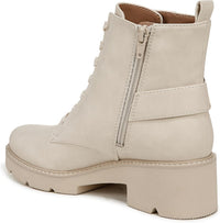 Naturalizer Womens Cabaret Bootie Lace Up Combat Boots NW/OB