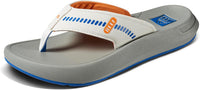 Blue/White/Orange