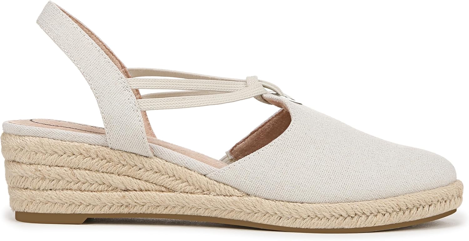 LifeStride Women's Kennedy Espadrille Wedge Sandals NW/OB