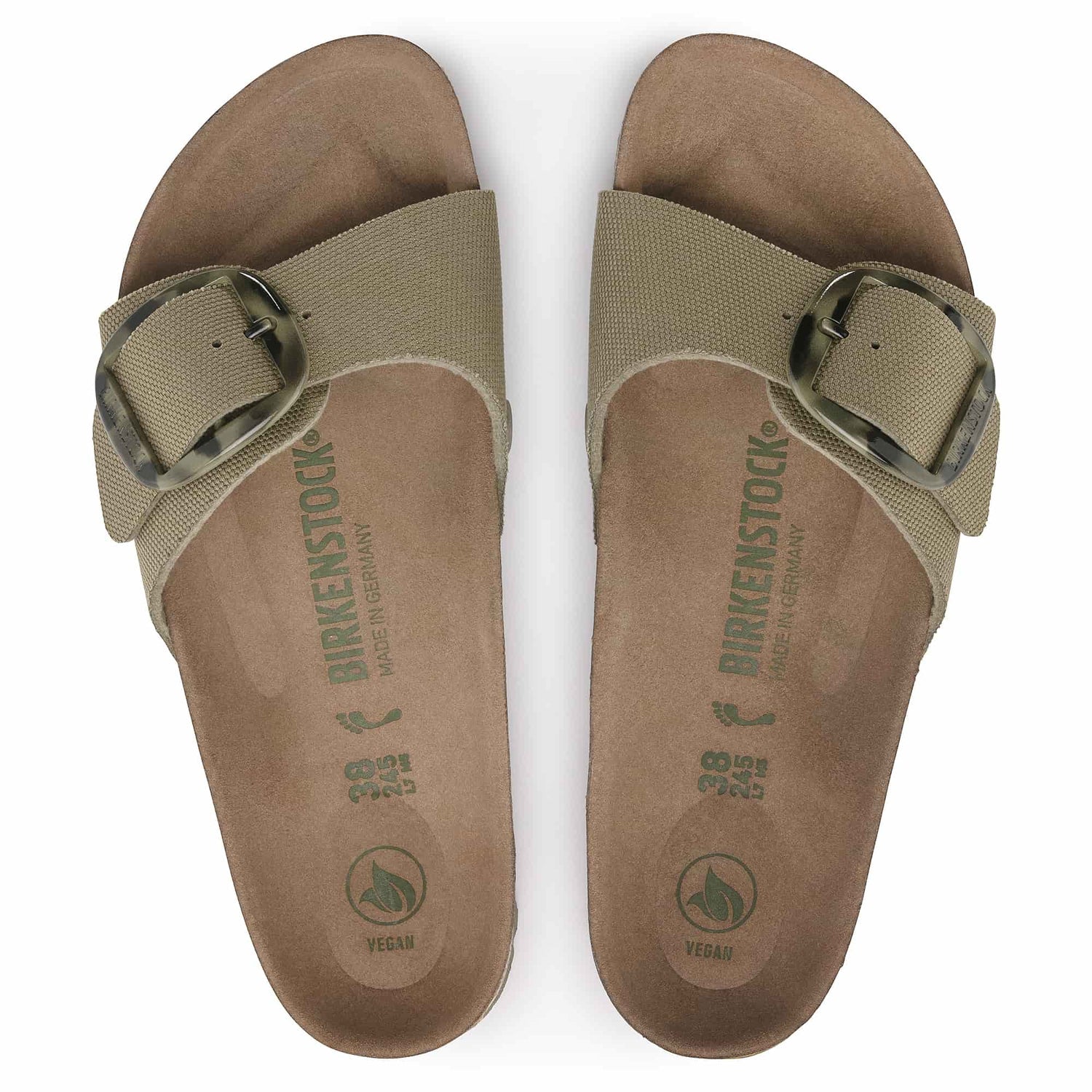 Birkenstock Madrid Big Buckle Vegan Women's Sandals NW/OB