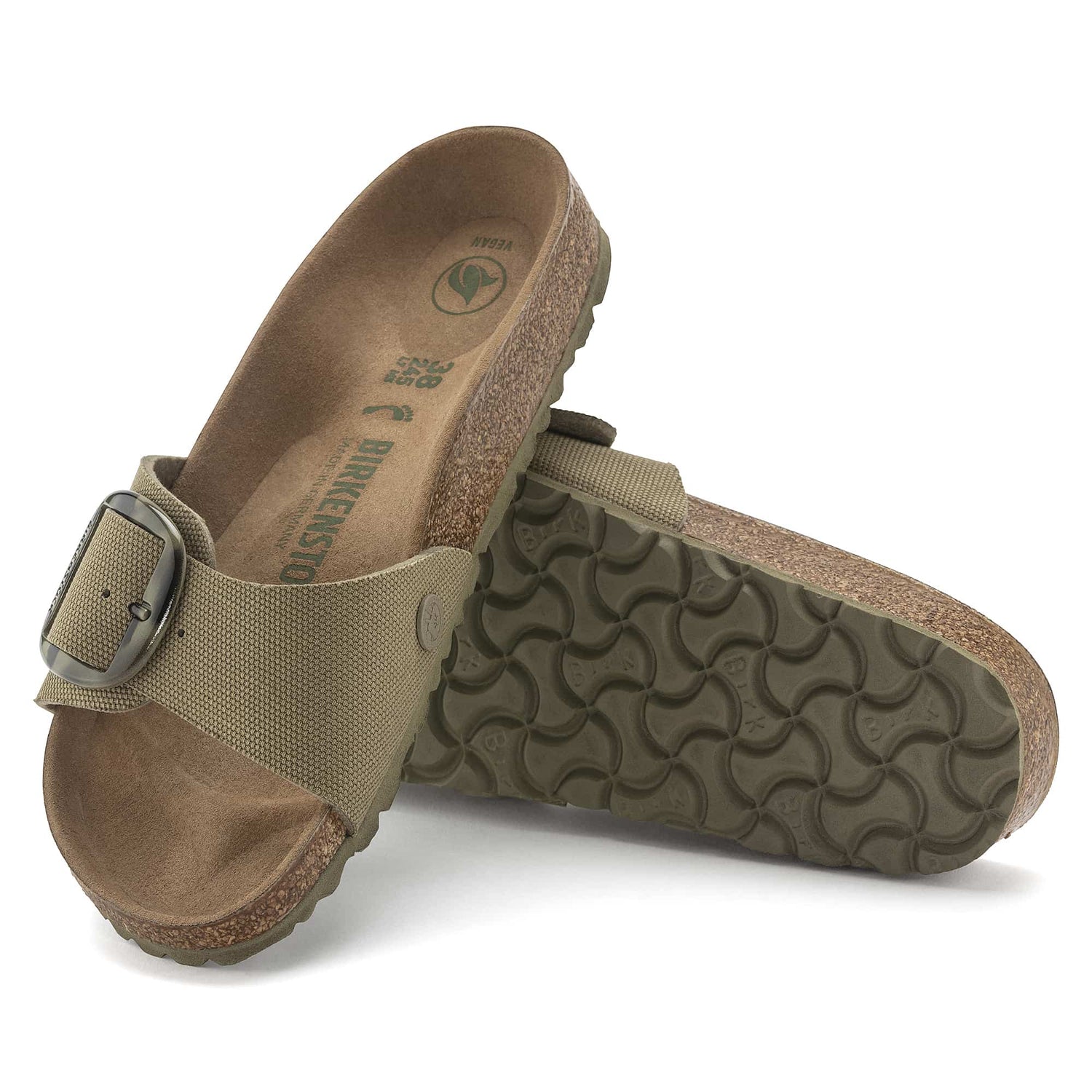 Birkenstock Madrid Big Buckle Vegan Women's Sandals NW/OB