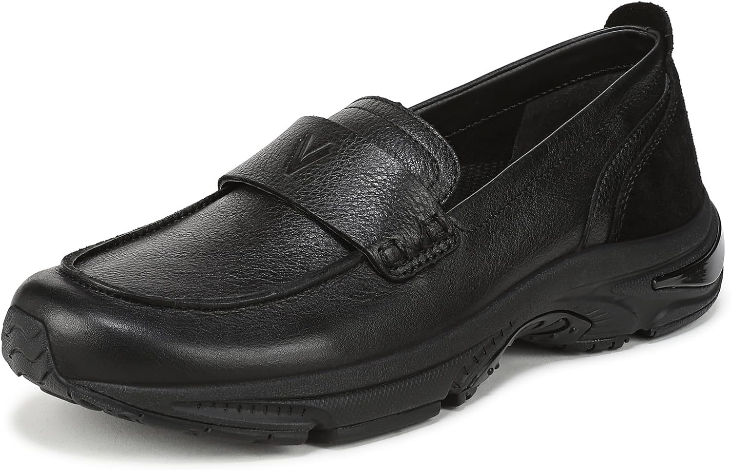 Black/Black Leather