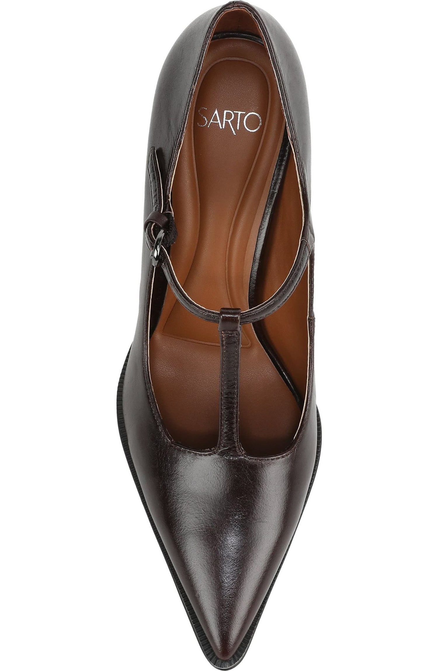 Franco Sarto Atley Women's T-Strap Pointed Toes Pumps NW/OB