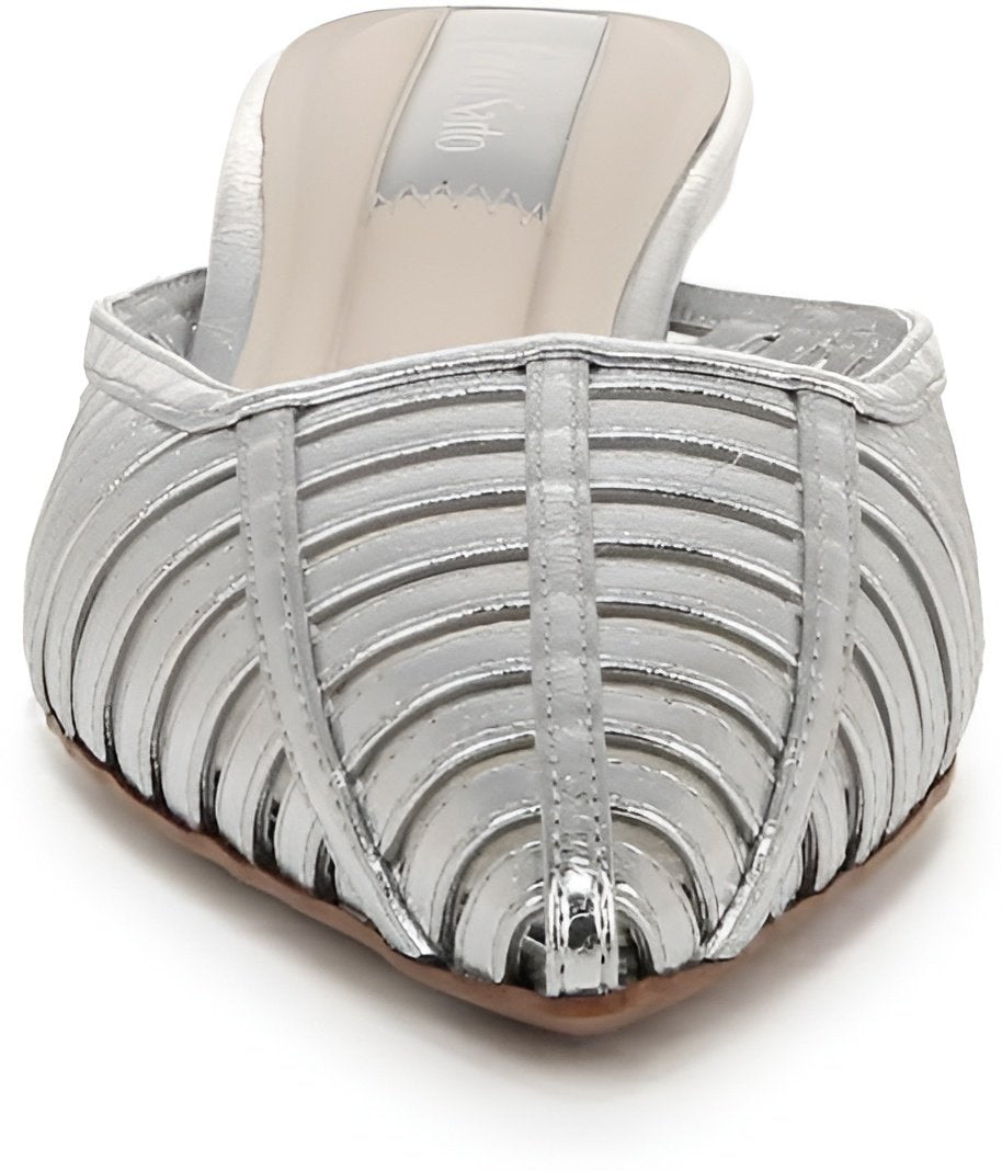 Franco Sarto Marlina Women's Kitten Heel Slingback Pumps NW/OB