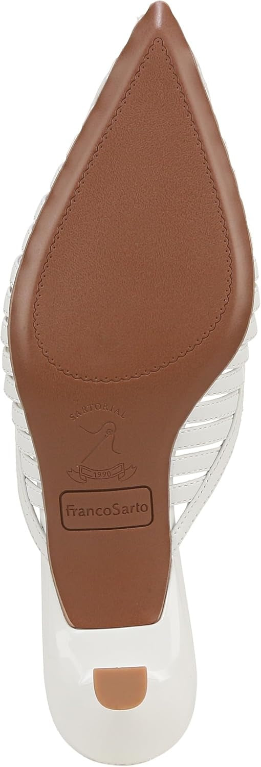 Franco Sarto Marlina Women's Kitten Heel Slingback Pumps NW/OB