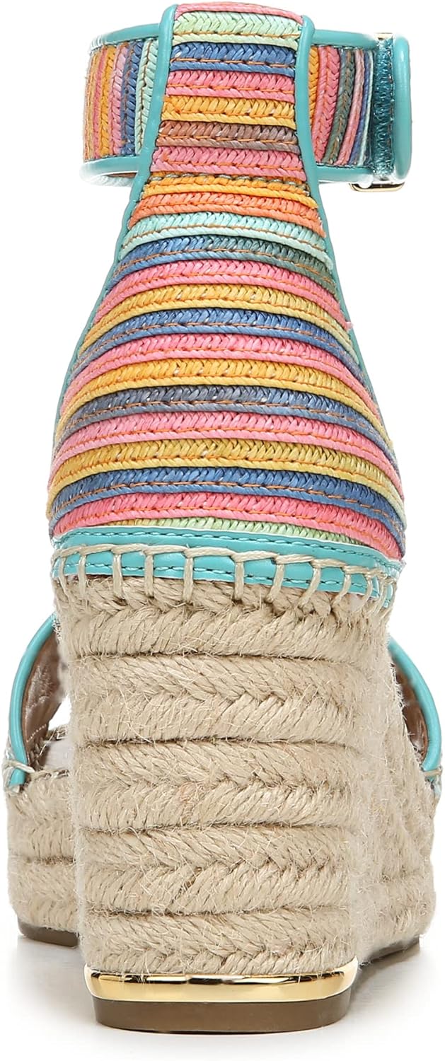 Franco Sarto Women's Clemens Espadrille Wedge Sandal NW/OB