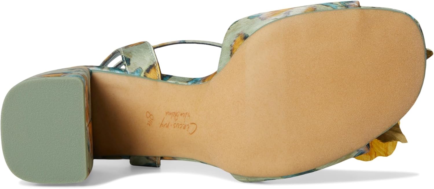 Circus NY By Sam Edelman Women's Aria Flower Heeled Sandals NW/OB