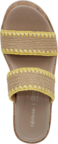 BZees Women's Resort Wedge Sandals NW/OB