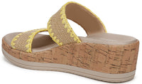 BZees Women's Resort Wedge Sandals NW/OB