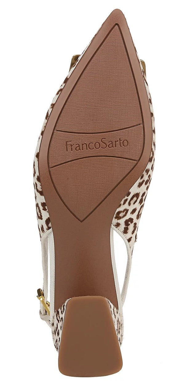 Franco Sarto Women's L-Racer 5 Slingback Pumps NW/OB