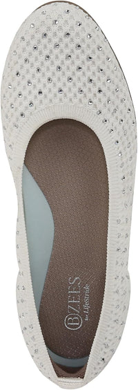 Bzees Women's Kallie Ballet Flat NW/OB