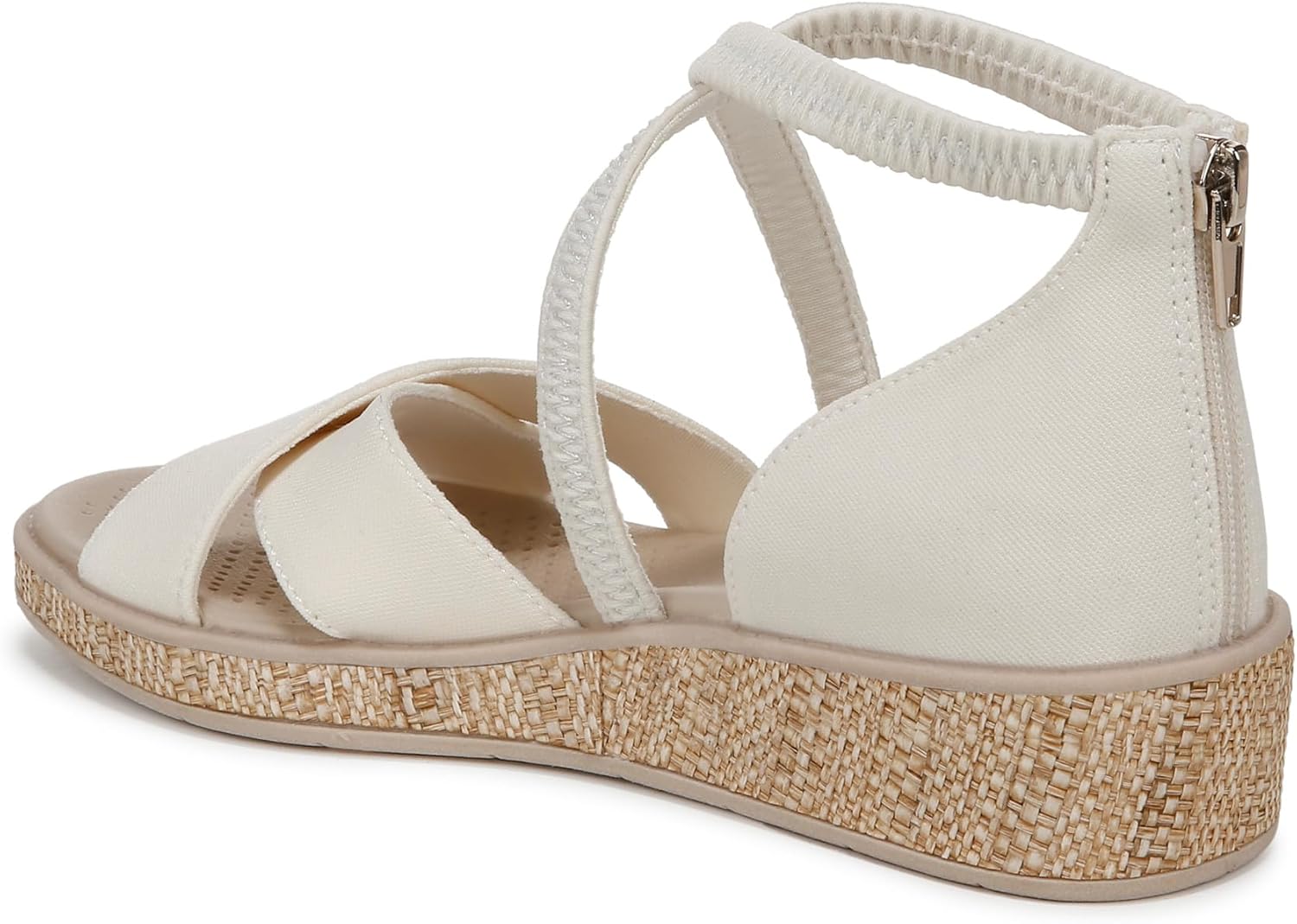 BZees Women's Bali Sand Strappy Wedge Sandals NW/OB