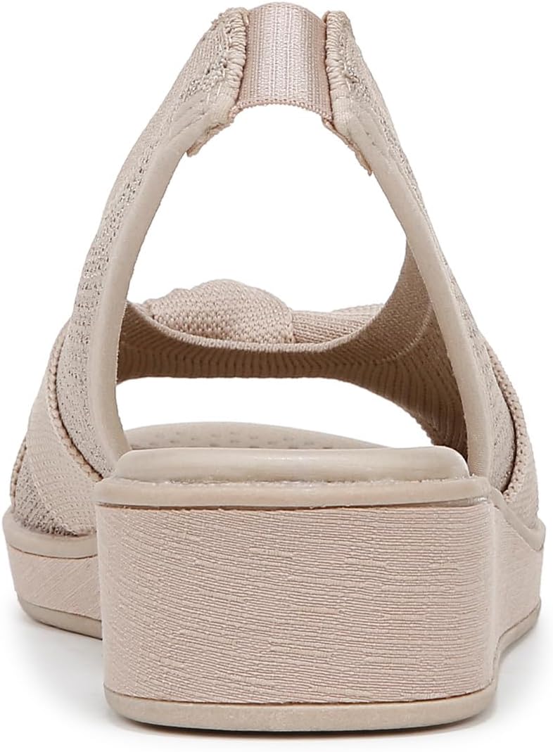 BZees for LifeStride Women's Bell Slingback Wedge Sandals NW/OB
